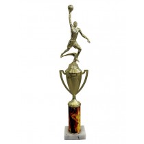 Trophy Basketball 1 Hand Shot