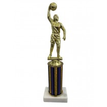 Trophy- Girl BBall Purple/ Gol