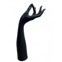SCULPTURE-8"-HAND-BLACK-THIN