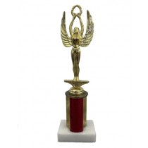 Trophy-Girl Wings Wreath Red &