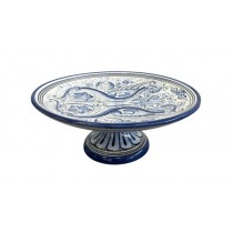 CAKE STAND-BLUE/WHT ITALIAN