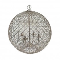 Hng Lamp-Woven Sliver Sphere