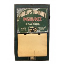 CALENDAR-PHILLIPS COMPANY FLIP-VINTAGE GRN