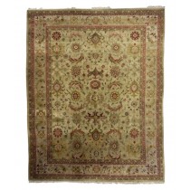 (57020954)RUG-8'8" x 12'-Earth-Tone Floral Karastan-Style