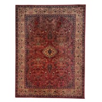 (57020955)RUG-(9.10 x 12.5) Couristan Everest Ardebil Crimson Area Rug