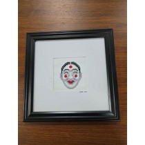 (8521PJ80) Korean Mask |Black Museum Frame