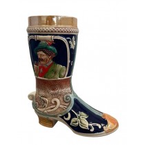 PLANTER-Ceramic Boot | Man With Pipe