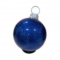 (88120027)Oversized Sm Blue Christmas Ornament