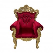(40430862) Red and Gold Throne