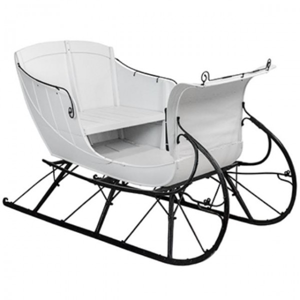 SLEIGH-White W/Black Rails | propNspoon