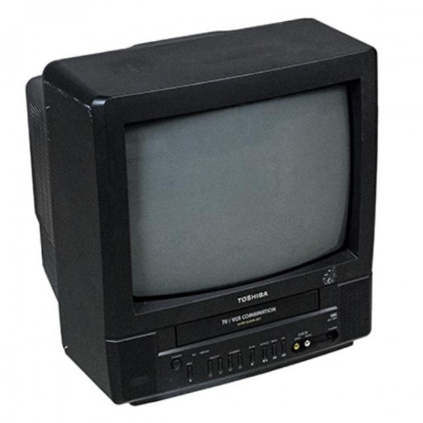 最大の割引 TELEVISION-Toshiba TV/VCR Combination/Auto Clock Set テレビ