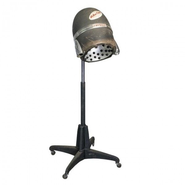 VINTAGE FREE STANDING HAIR DRYER-Dome on Wheels | propNspoon
