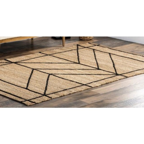 RUG-(8' x 10')Geometric |Jute | propNspoon