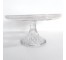 CAKE STAND-9DM-Floral Cut Glass