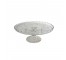 CAKE STAND-9.5"R-CLR-GLS-PRESS