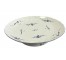 CAKE STAND-10DM-WHT/BLU PRINT