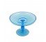 PASTRY STAND-Light Blue Glass