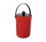 (24050018)ICE BUCKET-Vintage Mid Century Orange Faux Leather