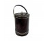 (24050031)ICE BUCKET-Faux Tortouise Shell w|Gold Ring Detail