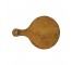 CUTTING BOARD-MEDIUM ROUND-WOOD W|HANDLE