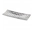 Tray-Long Silver square cut ou