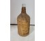 WINE BOTTLE-Vintage Jug W/Rattan Basket & Handle