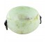 BOWL-WHT/BRN MARBLE-ARTGLASS