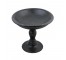 BOWL-12X11H-DK WOOD PEDESTAL BASE