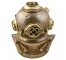 Miniature Replica-Divers Helmet-Copper