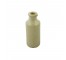 BOTTLE-SM TAUPE STONEWARE/SPOU