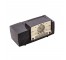 GE Brwn Plastic Clock Radio