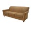 SOFA-BROWN/TAN STR