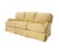 SOFA-CHAMPAGNE/YELLOW-DAMASK