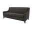 SOFA-GRAY FLANNEL-BLACK BASE