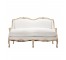 LOVESEAT-French White Washed Frame & Duck Cloth