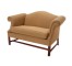 LOVESEAT-58"-BRONZE DIAM