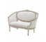 SETTEE-WHITE-ANTIQUE-FRENCH