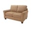 LOVESEAT-TAN CHENILLE