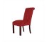 CHAIR-SIDE-RED BEE FABR