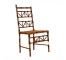 CHAIR SIDE-FAUX BAMBOO-DIAG CA