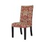 CHAIR-Parsons with red pattern