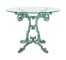 GARDEN TABLE-SIDE-36"ROUND GLA