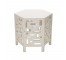 SIDE TABLE-HEXAGONAL-19"X18"