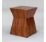 STOOL-WALNUT-ANGLED IN SIDES