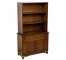 HUTCH-WALNUT-2DR/1DR/2SHELVES