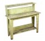 HUTCH-POTTING TABLE-GREEN CRAC