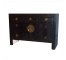 SIDEBOARD-BLK WOOD-ASIAN-7DRAW