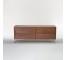 CREDENZA-WALNUT-2 DOORS-SLV FE