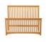 H/FBOARD-Q-SLATTED CLEAR MAPLE