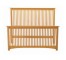 H/FBOARD-Q-SLATTED CLEAR MAPLE